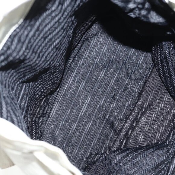 PRADA Backpack Nylon Gray Auth sw1586 - Picture 12 of 15